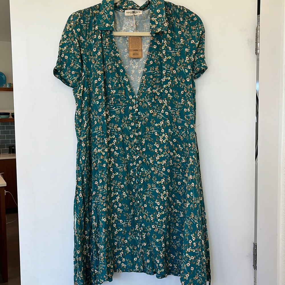BNWT Natural Life Dress sz L